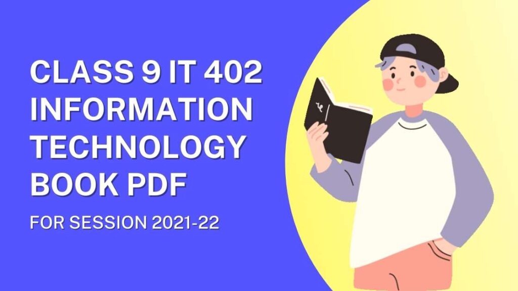 Information technology code 402 class 9 book PDF 2020-21