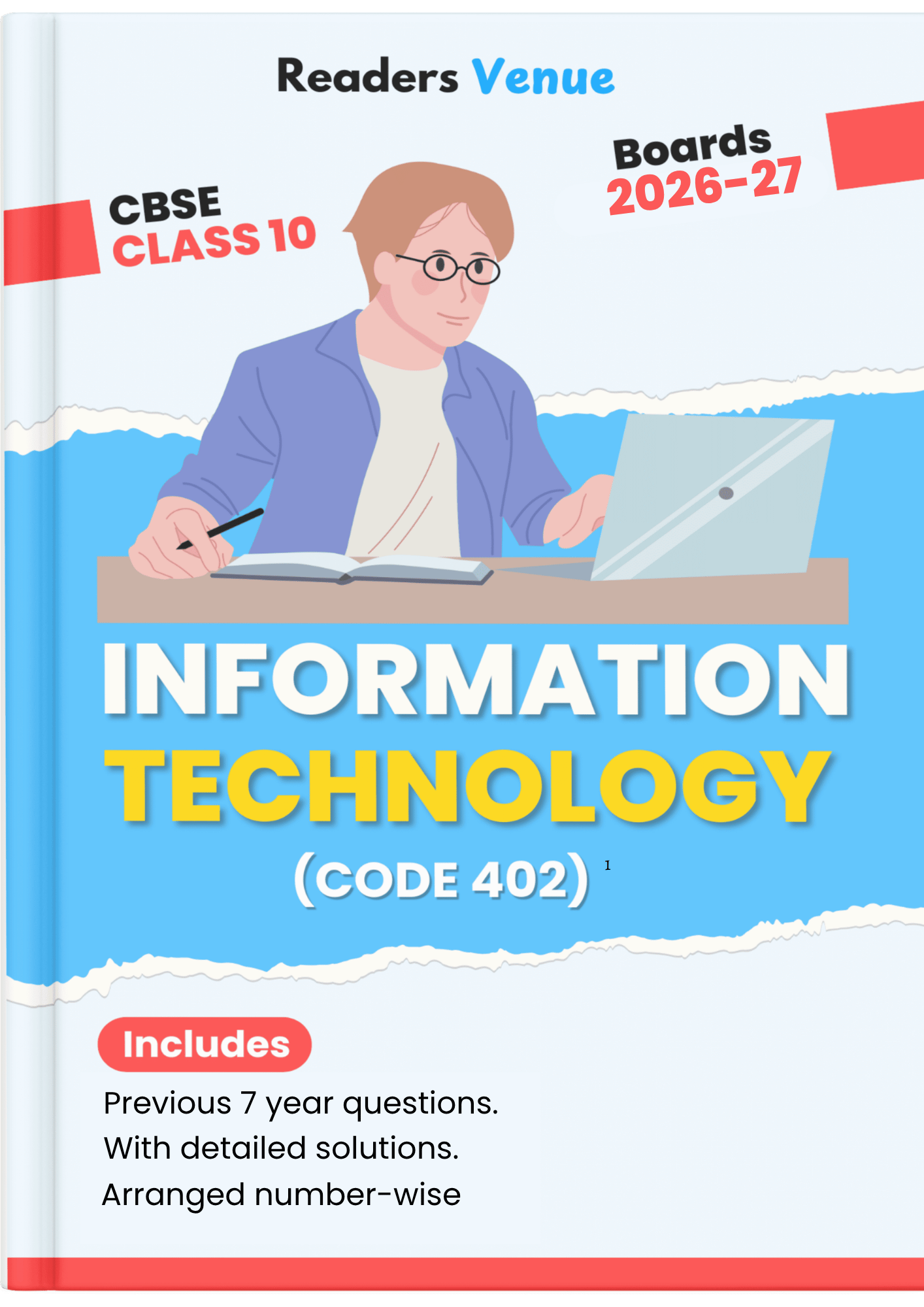 CBSE Class 10 IT PYQs Ebook 2026-27 Readers Venue
